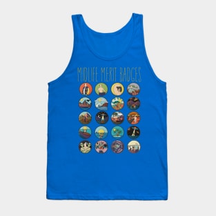 Midlife Merit Badges 20 Tank Top